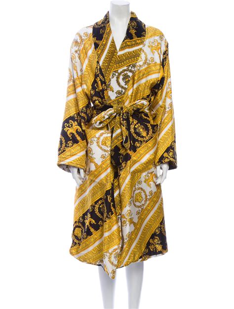 kimono personalizzato versace|Versace Silk Kimono .